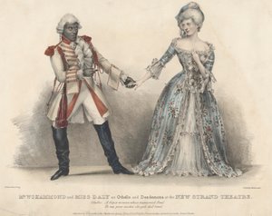Mr. W. J. Hammond és Miss Daly mint Othello és Desdemona a New Strand Színházban alkotó: John W. Gear