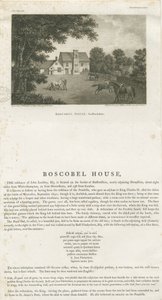 Boscobel-ház: metszet, nd [1800. november 1.]