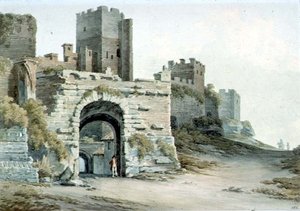 Porta Tiburtina (ma Porta di San Lorenzo), Róma, belülről nézve