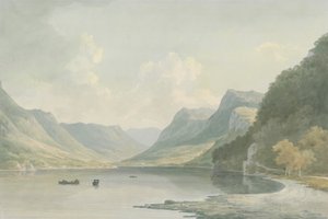 Ullswater, Patterdale felé néz alkotó: John Warwick Smith