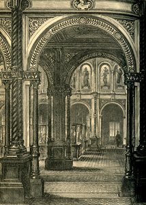 Central or Loan Court, South Kensington Museum, 1860-as évek, 1881.