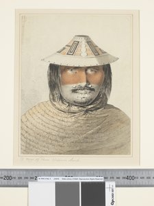 F.26 Vilmos herceg hangjának embere, 1773-84 (akvarell) alkotó: John Webber