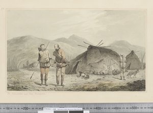 F.31 A Tschuktschi és lakóhelyeik, 1773-84 körül (akvarell) alkotó: John Webber
