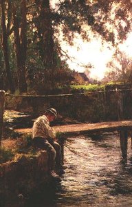 A fiatal horgász alkotó: John White
