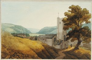 A dulvertoni templomkertből, Somersetből, 1800