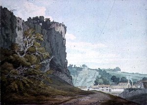 A Chepstow kastély egy része, Monmouthshire