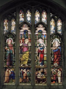Lady Chapel Window, 1885 körül (festett üveg)