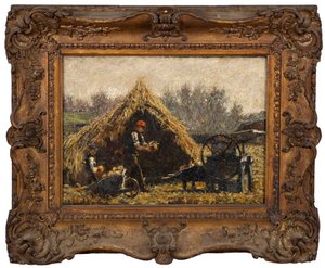 Cékla aprítása, 1880 körül