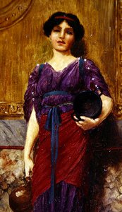 Női ábra alkotó: John William Godward