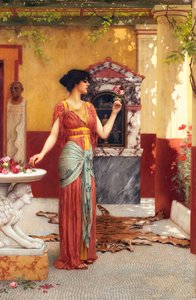 A csokor, 1899 alkotó: John William Godward