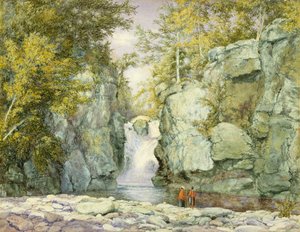 Fawns Leap, Catskill-hegység, 1867 (wc papíron)