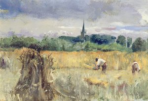 Harvest Field, Stratford-upon-Avon (olaj, vászon)