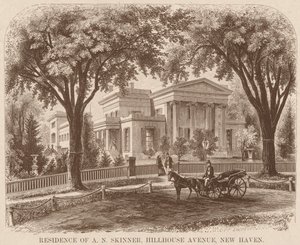 A.N. lakóhelye Skinner, Hillhouse Avenue, New Haven alkotó: John William Orr