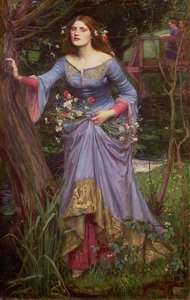 Ophelia, 1910 alkotó: John William Waterhouse