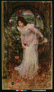 The Lady of Shalott, 1894 körül alkotó: John William Waterhouse