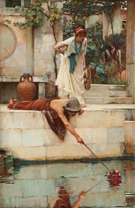 A Mentő, c. 1890. alkotó: John William Waterhouse
