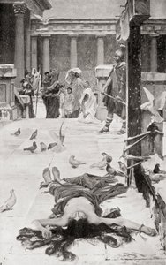 Szent Eulália mártíromsága, John William Waterhouse festménye után, Hutchinson