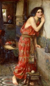 Thisbe vagy a Hallgató alkotó: John William Waterhouse