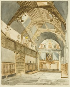 Canynges kápolna a Redcliffe utcában (ceruza és akvarell papíron) alkotó: John Withers