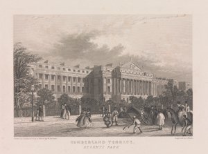 Cumberland Terrace, Regents Park alkotó: John Woods