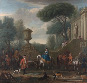 Felkészülés a Vadászatra alkotó: John Wootton