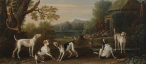 A kopók elengedése, 1765 körül alkotó: John Wootton