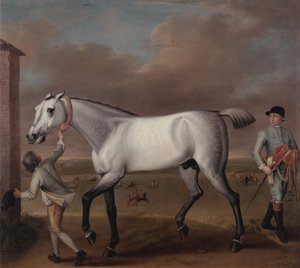 Hamilton hercegének szürke versenylova, 