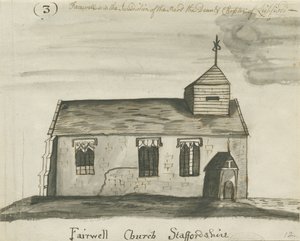 Búcsútemplom: toll és mosdó szépia rajz, nd [c 1780]