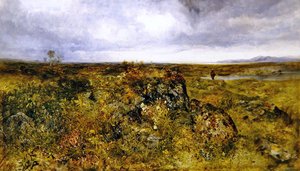 Horgászat a folyón (olaj, vászon)