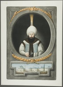 Abdul Hamid Khan, a Törökország császárainak portréiból alkotó: John Young