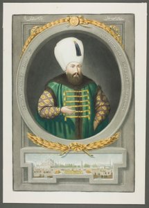 Achmet Kahn I, A török császárok portréiból alkotó: John Young