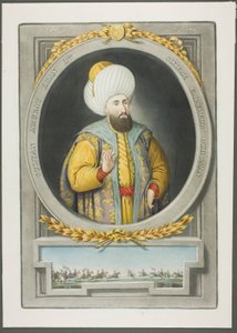 Amurat Kahn II, A török ​​császárok portréiból alkotó: John Young