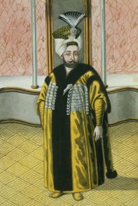 Mustapha IV (1779–1808) szultán 1807–1808, „A török császárok portréi” sorozatból