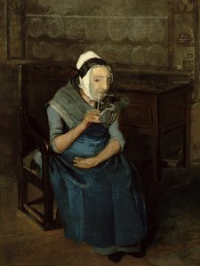 Egy szolga portréja a yorkshire-i Bramham Parkból, 1822 körül (olaj, vászon) alkotó: John of Hull Widdas