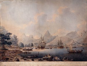 Moorea kilátása, 1787