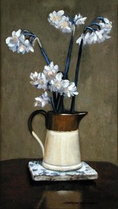 Egy kancsó nárcisz (olaj, vászon) alkotó: Johnson Hayward
