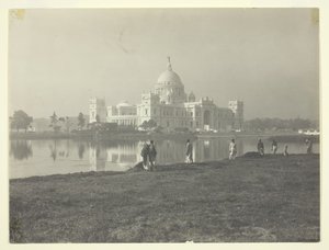 Victoria-emlékmű Kalkuttában, kb. 1910-es évek.