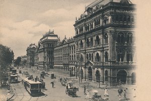 „Kalkutta íróépületek látképe”, 1910.