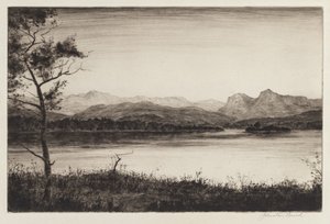 Langdale Pikes, Windermere alkotó: Johnstone Baird
