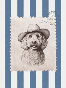Doodle Dog cowboy bélyeg