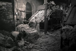 Jutagyár, Kolkata, India, 2017 (fotó) alkotó: Jon Nicholson