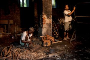 Riksahúzók, Kolkata, 2009 (fotó)