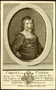 Corfitz Ulfeldt portréja 1606-1664. alkotó: Jonas Haas