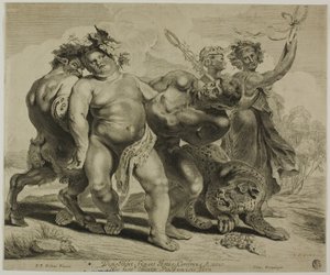 Bacchus diadala alkotó: Jonas Suyderhoef