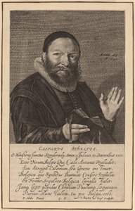 Caspar Sibelius alkotó: Jonas Suyderhoff after Frans Hals