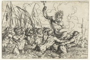 Neptunusz diadala alkotó: Jonas Umbach