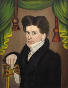 Férfi tollal alkotó: Jonas Welch Holman