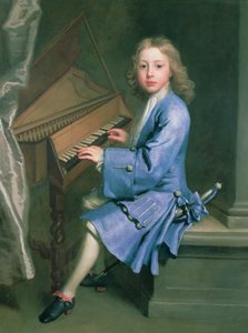 Garton Orme a Spinetnél ül, 1707 körül