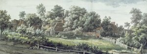 Harbledown, Canterbury közelében, 1757 (wc tollal és szürke tintával, grafittal, papíron)