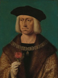 I. Maximilianus portréja (1459-1519) I. Maximilianus (1459-1519), a Szent Római Birodalom császára alkotó: Joos van Cleve (workshop of)